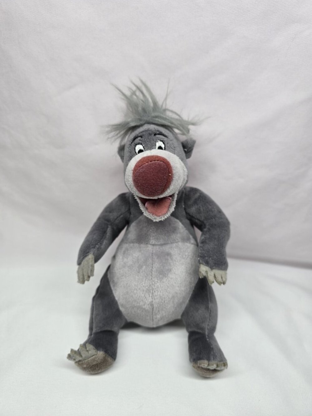 Vintage Walt Disney Co Plush 7”Jungle Book BALOO Gray Bear Stuffed Animal